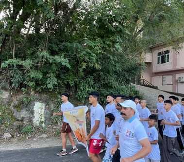 Fit India Freedom Run 6.0 held at SAI Bilaspur, SAI Barmana Centre
