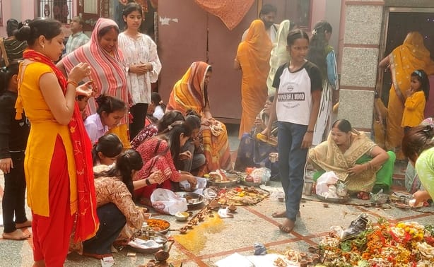 Bhaiya Dooj: Sisters' love shines through the roli and rice grains on their brothers' foreheads.