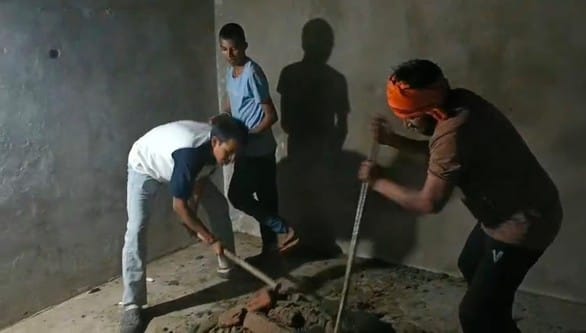 Superstition led to the construction of a shrine at home, which villagers destroyed