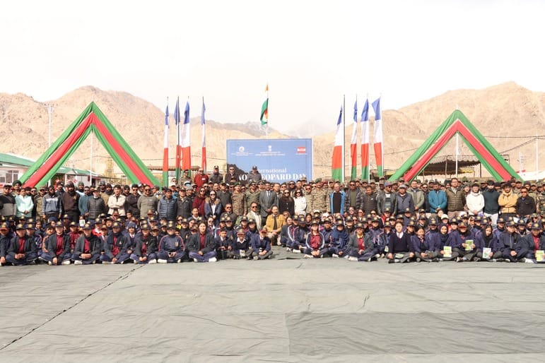 Leh, Snow Leopard Day Celebrate, Fire and Fury Core, Indian Army