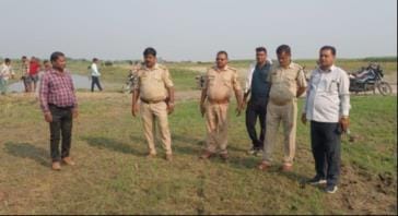 A wild animal carried away a calf, creating panic among villagers