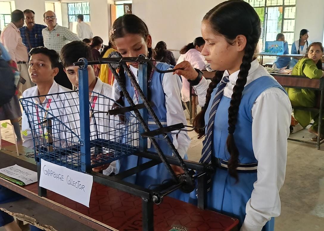 Science exhibition filled with creativity and innovation