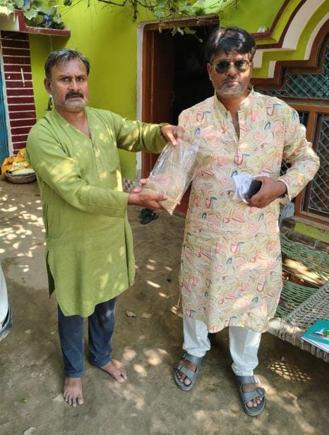 Hardik Pandya's coach visits Agnihotra Farm to buy sweet potato seeds