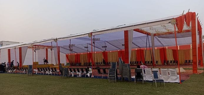 Internal Satsang ceremony begins today at SS College, preparations complete