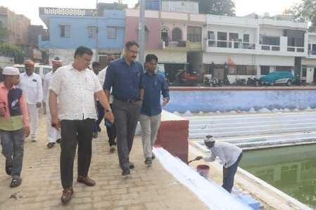 DM inspected Chhath preparations, elaborate security arrangements will be in place