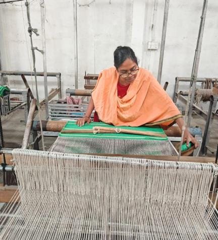 Veena made carpet production a source of income