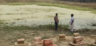 The Chhath Puja festival begins today with the 'Nahay-Khay' ritual, but the ghats are covered in dirt and mud