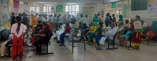 A large cleaning machine will be installed in the hospital and a token system will be implemented in the OPD.