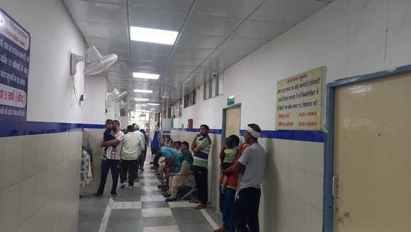 There is no dermatologist in the Civil Hospital, the post has been vacant for the last several years.