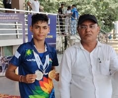 Rohtak's daughter won gold medal in South Asian Athletic Championship