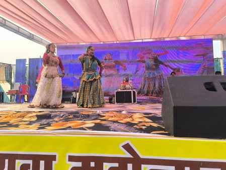 Artists enthralled the audience with singing and dancing at the Purvanchal Youth Festival.