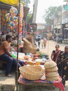 People shopped extensively for Chhath Puja.