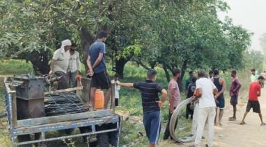 The villagers of Mangatandera will see the light of electricity for the first time.