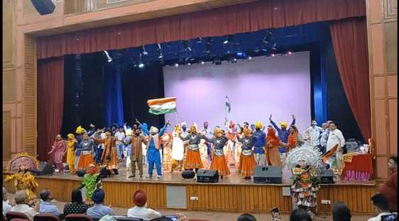 Inter-state folk cultural festival begins with folk tunes and dance