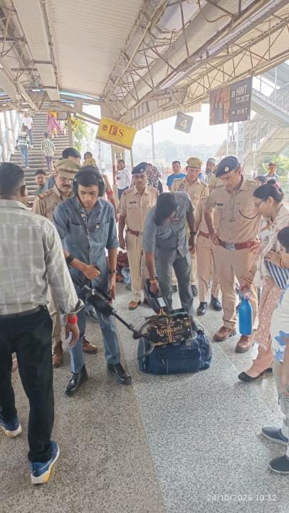 RPF and GRP conducted checking at the station