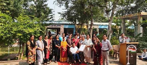 DEO Subhash Chandra retired from the same school where he was a student.