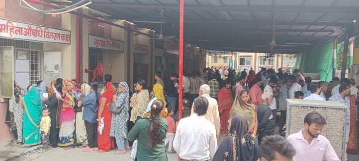 The hospital opened after two days and received over 1,400 patients