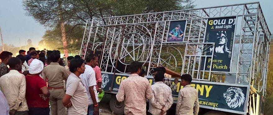 Bike rider trapped in collision with DJ vehicle, dies after being dragged for 15 meters