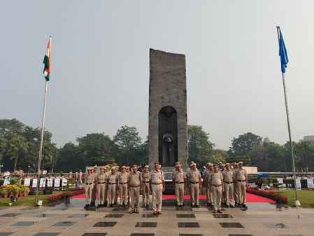 Police personnel visited the National Police Museum
