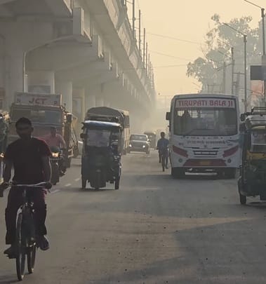 Trouble for breathing... Bahadurgarh is number 1 in the country in terms of air pollution.