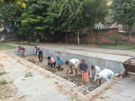 In Bhiwadi, offerings will be made to the Sun at more than 40 artificial ghats.