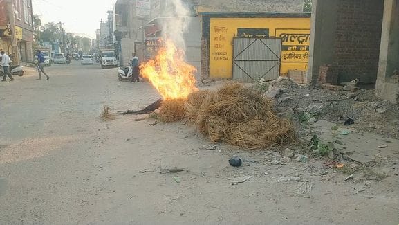 How to control pollution, garbage is being burnt at more than 20 places