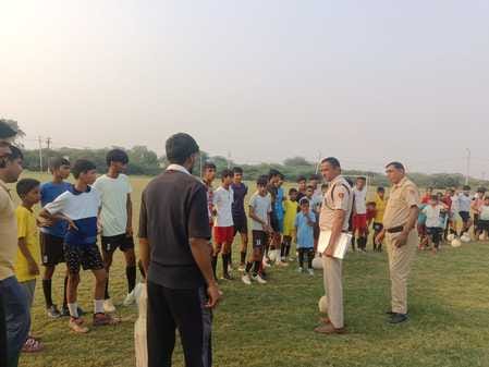Inspired youth towards drug de-addiction and sports