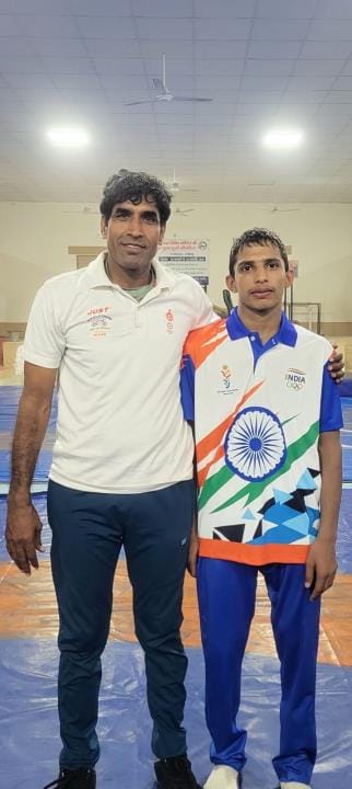 Dhiktana's Shivam will show his skills in the Youth Asian Games