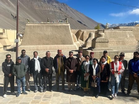 BJP's booth introduction program held in Tabo