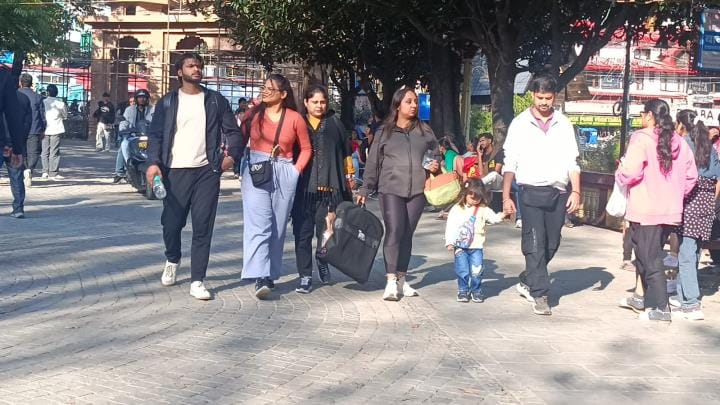 Nainital is bustling with tourists after Diwali.