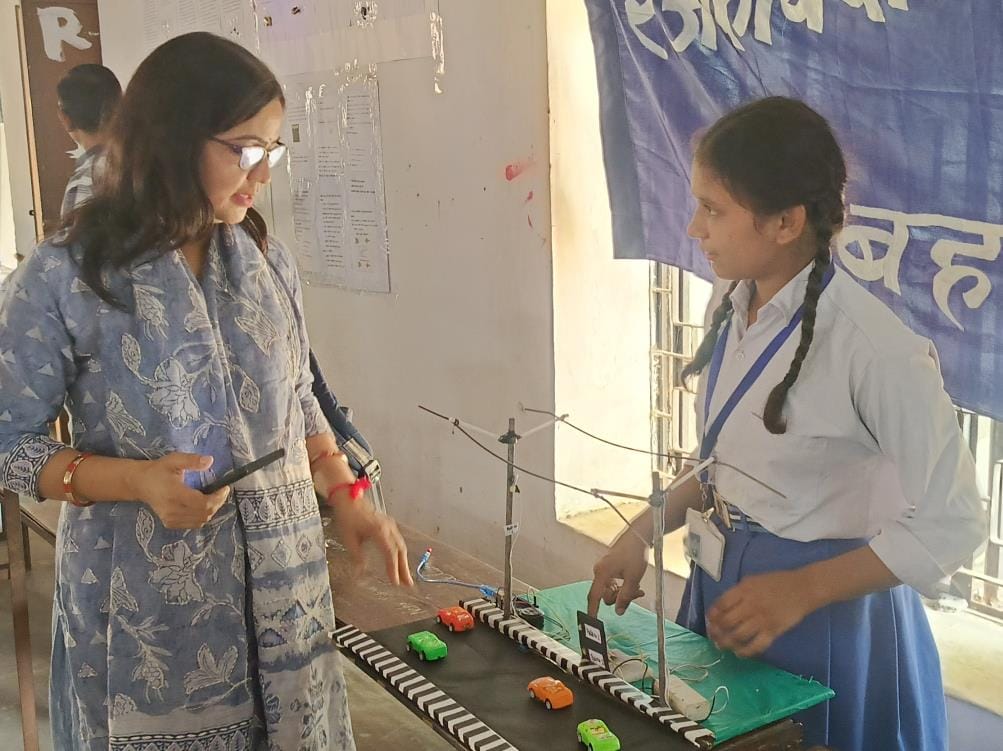 Aditya tops the science exhibition