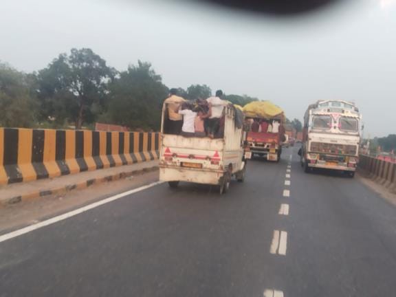 The desire to reach home on Chhath...putting lives at risk
