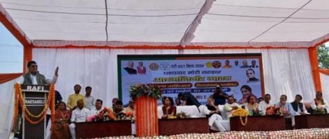 Minister AK Sharma said, those who do not believe in Ram should not get a place in India.