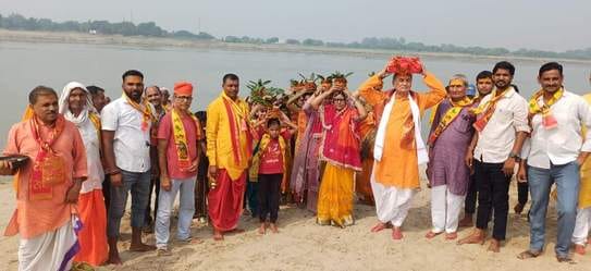 The story began with the Kalash Yatra.