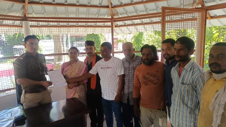 Villagers of Talli Chhinigoth demanded action against smack