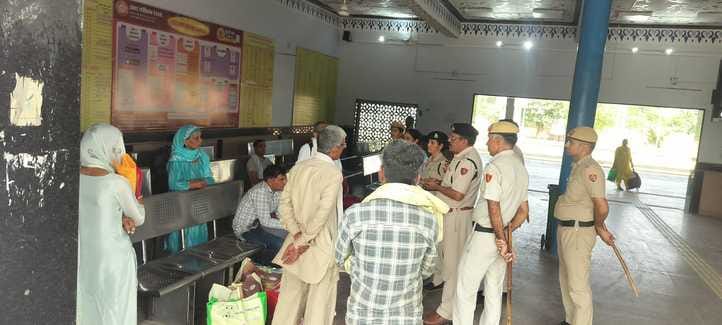 Conducted inspection campaigns in trains, made passengers aware.
