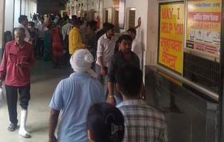 Hospitals were overwhelmed with patients after the festivals