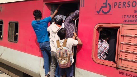 Passengers are not getting the benefit of special trains, they are passing without stopping.