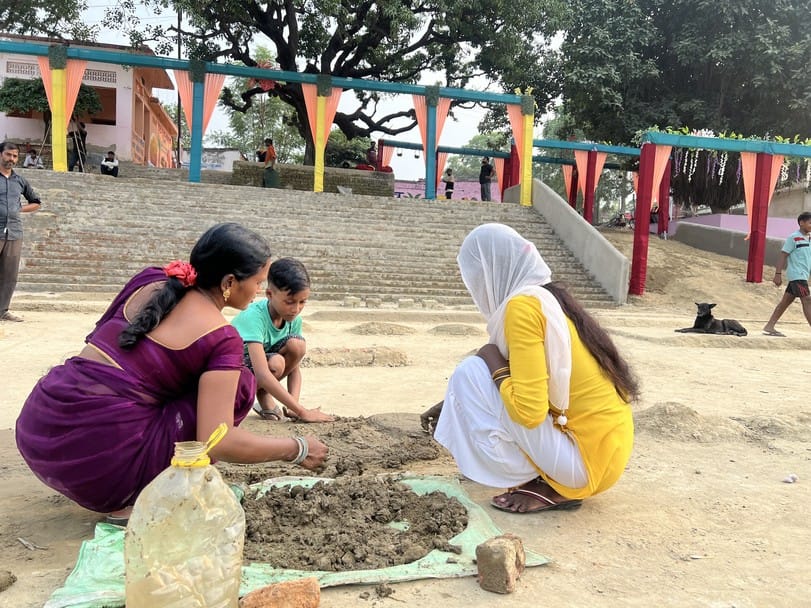 The four-day festival of Dhala Chhath began with Nahay Khay.