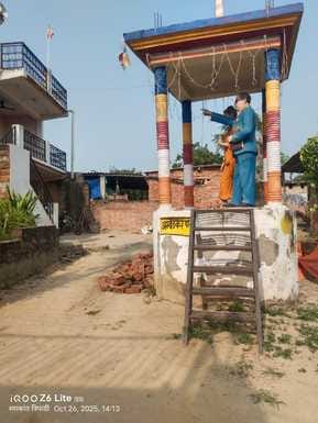 Siddharthnagar News: Allegations of encroachment on government land near Ambedkar statue