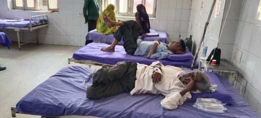 Children and the elderly are falling ill due to the weather, four have died.