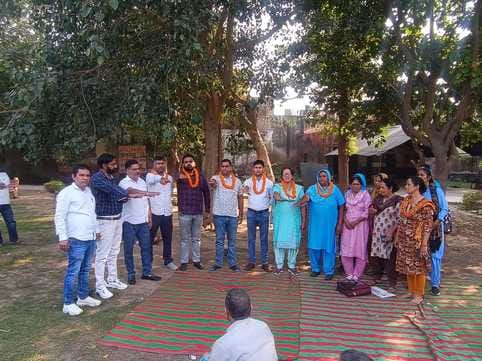 Dinesh Yadav became the head of the Multipurpose Health Workers Association.