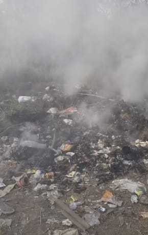 GRAP rules are being flouted and heaps of garbage are being set on fire.