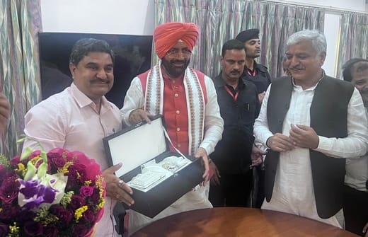 BCCI and Footwear Park Association officials met the CM.