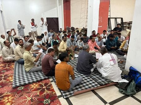 Sunderkand was recited in Ramlila Parishad.