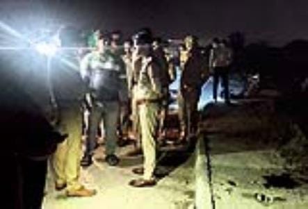 Contract worker posted in police line shot dead