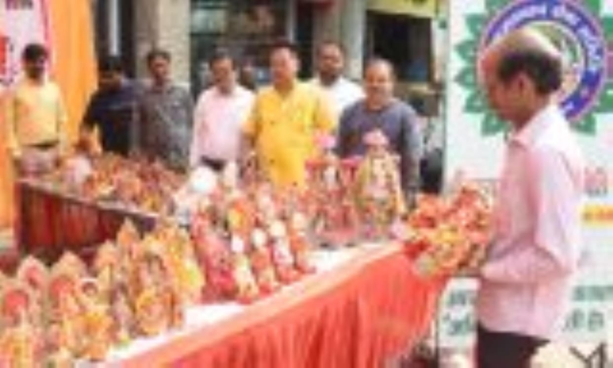 1.25 lakh idols collected at 59 stalls, immersion with full respect today