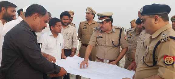 ADG inspected the Kakora fair site and inquired about the facilities for the devotees.