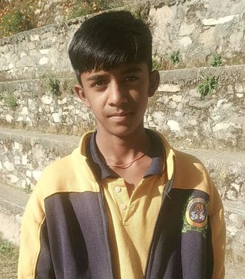 Saksham selected for state level volleyball competition
