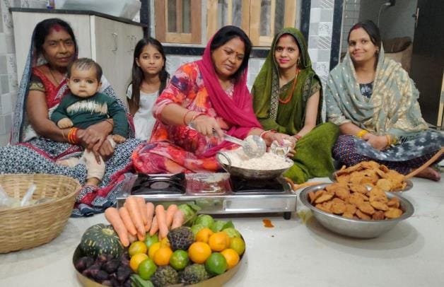 The great fast of Chhath started with Kharna.